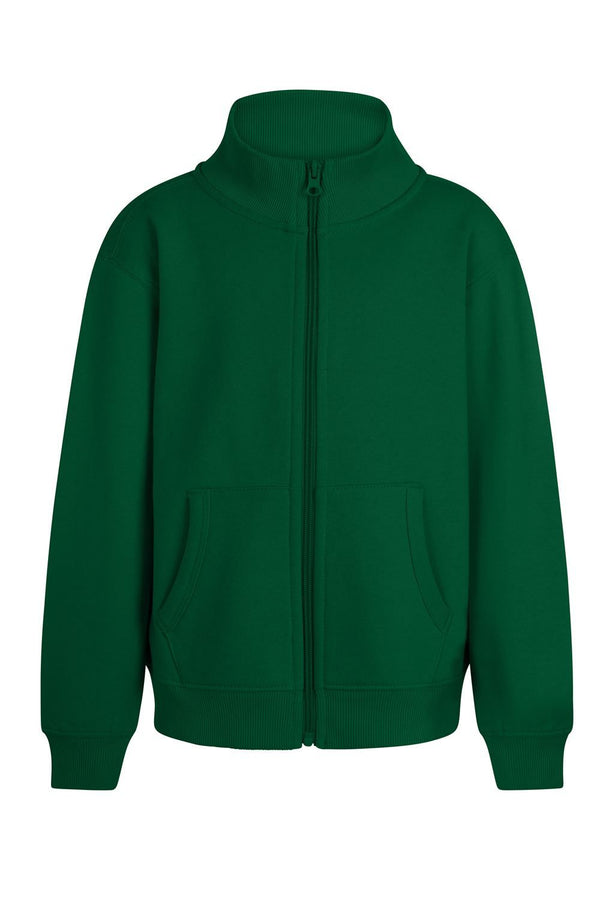 Sweatshirt de Criança com Fecho Cooper Kids 270-Kelly Green - 600-1/2-RAG-Tailors-Fardas-e-Uniformes-Vestuario-Pro
