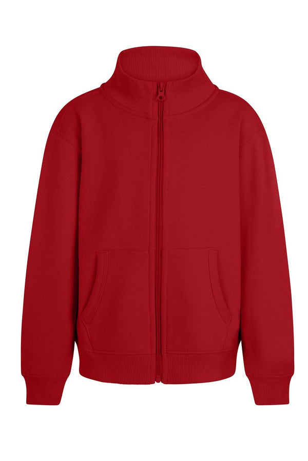 Sweatshirt de Criança com Fecho Cooper Kids 270-Red - 400-1/2-RAG-Tailors-Fardas-e-Uniformes-Vestuario-Pro
