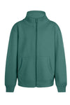 Sweatshirt de Criança com Fecho Cooper Kids 270-Teal - 614-1/2-RAG-Tailors-Fardas-e-Uniformes-Vestuario-Pro