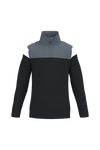 Sweatshirt de Desporto Meio Fecho Criança-Preto / Cinzento Desportivo-4/6 Anos-RAG-Tailors-Fardas-e-Uniformes-Vestuario-Pro