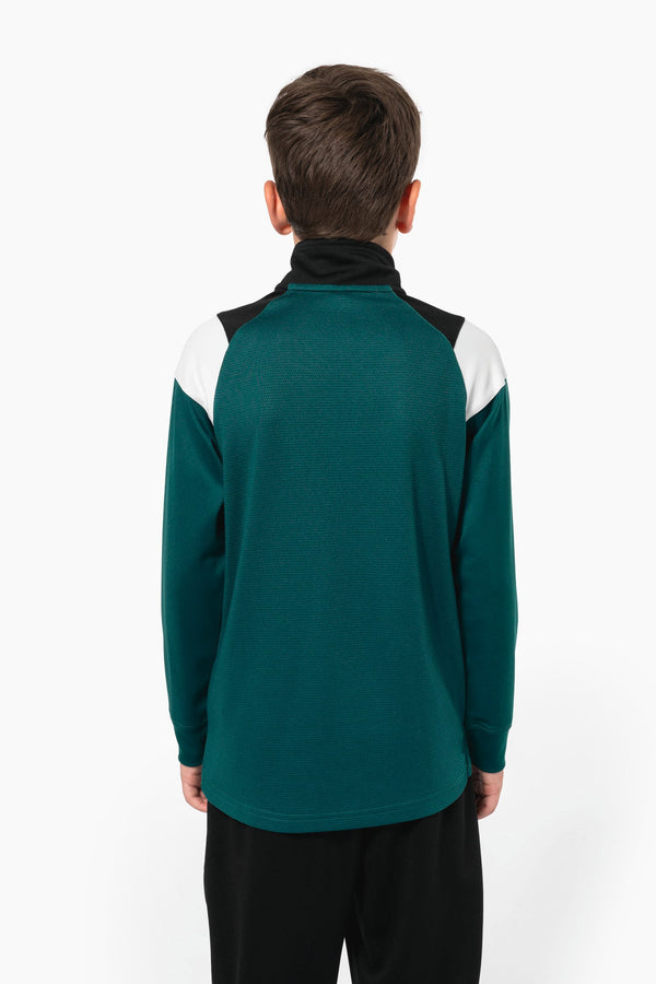 Sweatshirt de Desporto Meio Fecho Criança-RAG-Tailors-Fardas-e-Uniformes-Vestuario-Pro