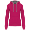 Sweatshirt de Senhora com Capuz em Contraste-Fúcsia / Cinzento Fino-XS-RAG-Tailors-Fardas-e-Uniformes-Vestuario-Pro