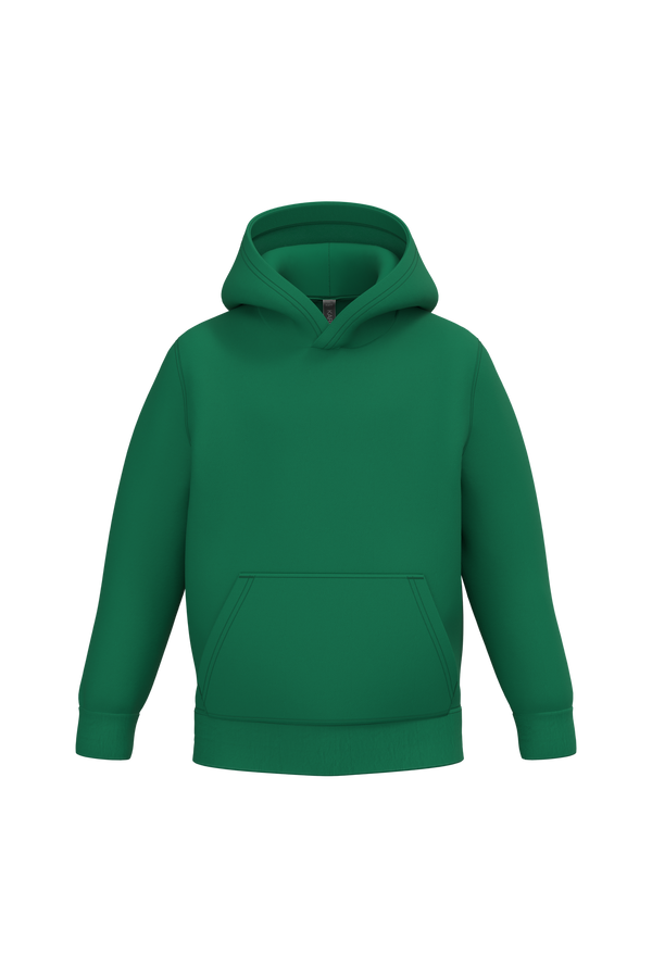 Sweatshirt de criança com capuz-Verde Kelly-8/10-RAG-Tailors-Fardas-e-Uniformes-Vestuario-Pro