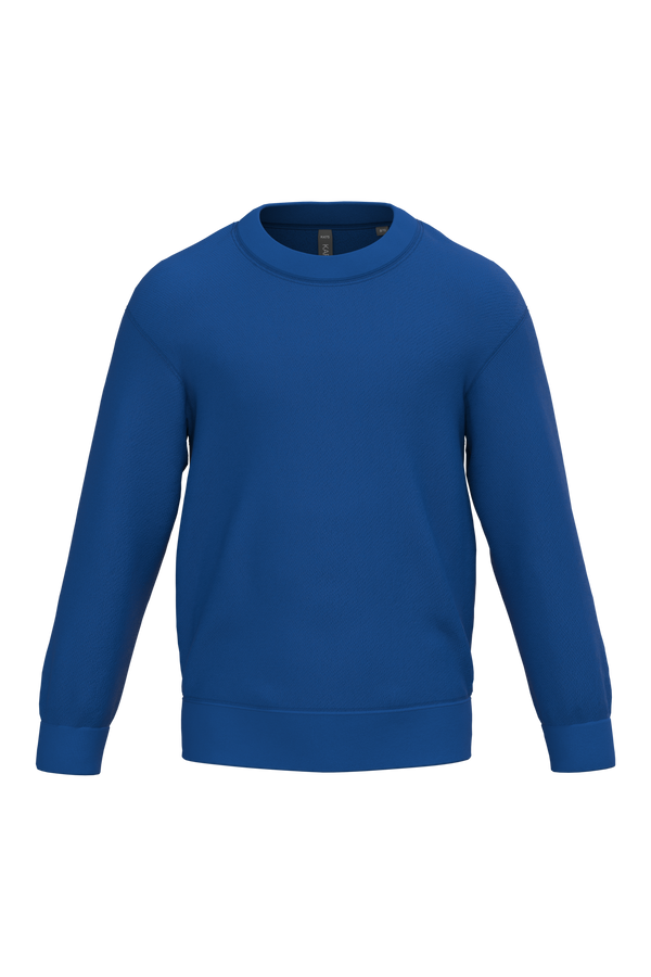 Sweatshirt de criança com decote redondo-Azul Royal-4/6-RAG-Tailors-Fardas-e-Uniformes-Vestuario-Pro