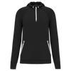 Sweatshirt de desporto 1/2 fecho com capuz-Preto-XL-RAG-Tailors-Fardas-e-Uniformes-Vestuario-Pro