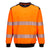 Sweatshirt de gola alta PW3 Hi-Vis-Laranja/Preto-4XL-RAG-Tailors-Fardas-e-Uniformes-Vestuario-Pro