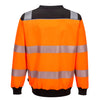 Sweatshirt de gola alta PW3 Hi-Vis-RAG-Tailors-Fardas-e-Uniformes-Vestuario-Pro
