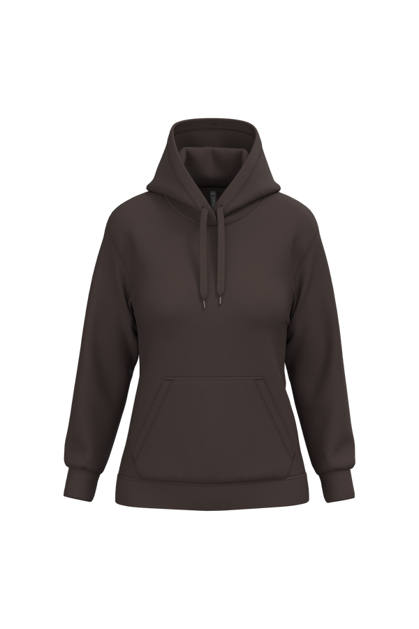 Sweatshirt de senhora com capuz-Chocolate-XS-RAG-Tailors-Fardas-e-Uniformes-Vestuario-Pro