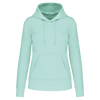 Sweatshirt eco-responsável com capuz de senhora-Menta Gelo-S-RAG-Tailors-Fardas-e-Uniformes-Vestuario-Pro