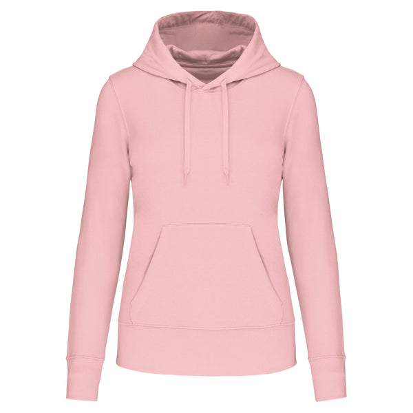 Sweatshirt eco-responsável com capuz de senhora-Pale Pink-XS-RAG-Tailors-Fardas-e-Uniformes-Vestuario-Pro