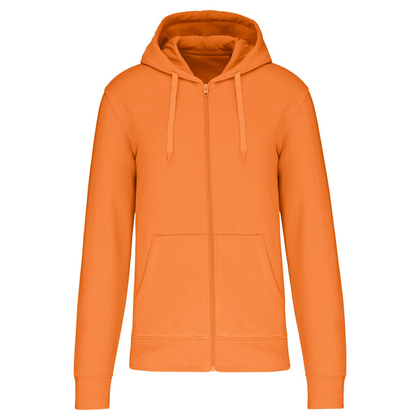 Sweatshirt eco-responsável com capuz e fecho de homem-Light Orange-XS-RAG-Tailors-Fardas-e-Uniformes-Vestuario-Pro
