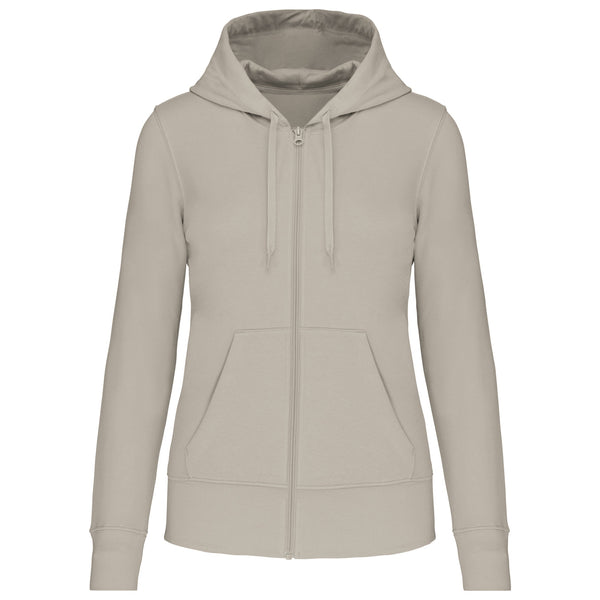 Sweatshirt eco-responsável com capuz e fecho de senhora-Clay-XS-RAG-Tailors-Fardas-e-Uniformes-Vestuario-Pro