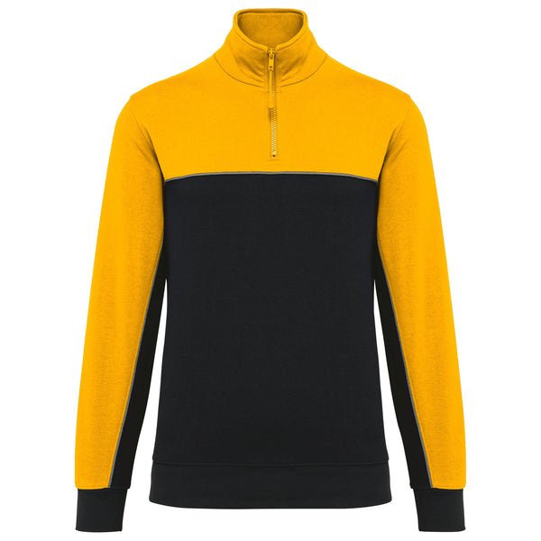 Sweatshirt meio fecho eco-responsável unissexo-RAG-Tailors-Fardas-e-Uniformes-Vestuario-Pro