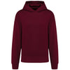 Sweatshirt oversize cardada com capuz unissexo-Wine-XXS-RAG-Tailors-Fardas-e-Uniformes-Vestuario-Pro
