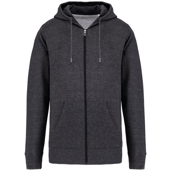 Sweatshirt reciclada com fecho e capuz unissexo - 300 g-RAG-Tailors-Fardas-e-Uniformes-Vestuario-Pro