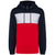 Sweatshirt rugby tricolor com capuz unissexo-Navy / White / Red-XS-RAG-Tailors-Fardas-e-Uniformes-Vestuario-Pro