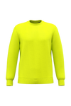 SweattShirt Unisexo decote redondo Malveira-Amarelo Fluorescente-XL-RAG-Tailors-Fardas-e-Uniformes-Vestuario-Pro