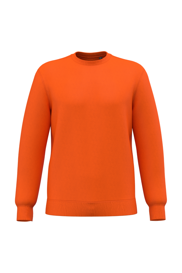 SweattShirt Unisexo decote redondo Malveira-Laranja Fluorescente-XS-RAG-Tailors-Fardas-e-Uniformes-Vestuario-Pro