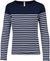 T-SHIRT DE SENHORA À MARINHEIRO DE MANGA COMPRIDA-Striped Azul Marinho / Branco-XS-RAG-Tailors-Fardas-e-Uniformes-Vestuario-Pro