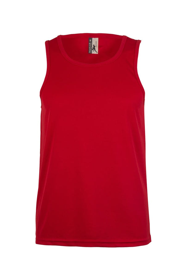 T-Shirt Alças Fluor Flow Unissexo - Manga Cava-Vermelho - 400-S-RAG-Tailors-Fardas-e-Uniformes-Vestuario-Pro