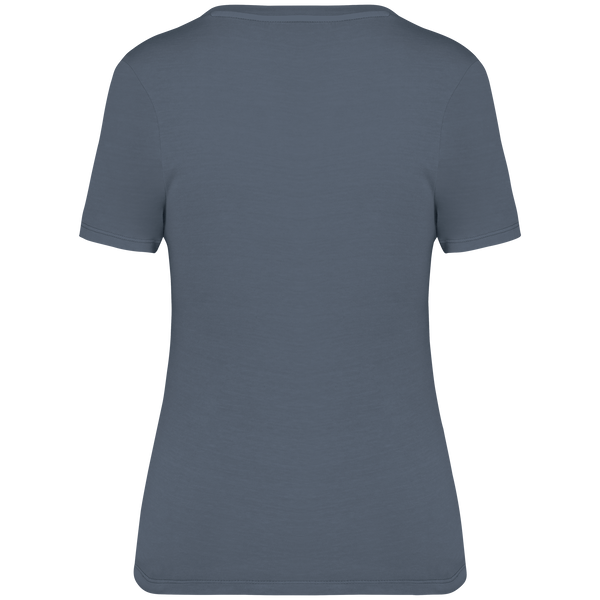 T-Shirt Aspecto Lavado Senhora Eco-RAG-Tailors-Fardas-e-Uniformes-Vestuario-Pro