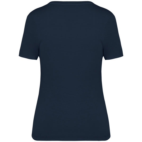 T-Shirt Aspecto Lavado Senhora Eco-RAG-Tailors-Fardas-e-Uniformes-Vestuario-Pro
