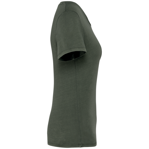 T-Shirt Aspecto Lavado Senhora Eco-RAG-Tailors-Fardas-e-Uniformes-Vestuario-Pro