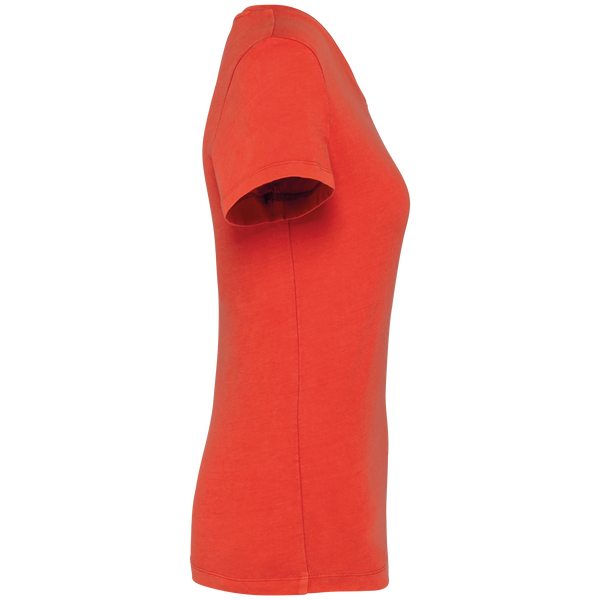T-Shirt Aspecto Lavado Senhora Eco-RAG-Tailors-Fardas-e-Uniformes-Vestuario-Pro