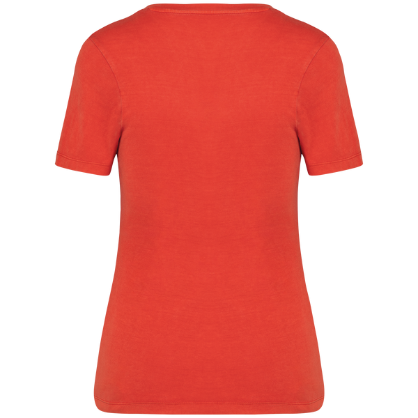 T-Shirt Aspecto Lavado Senhora Eco-RAG-Tailors-Fardas-e-Uniformes-Vestuario-Pro
