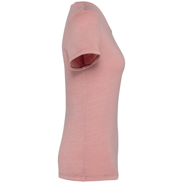 T-Shirt Aspecto Lavado Senhora Eco-RAG-Tailors-Fardas-e-Uniformes-Vestuario-Pro