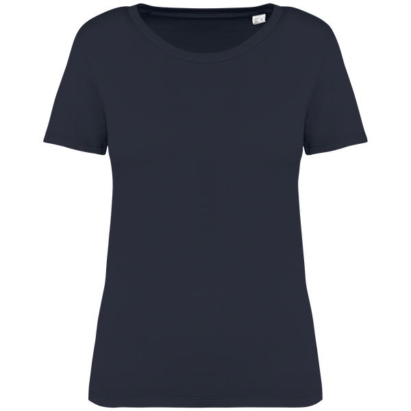 T-Shirt Aspecto Lavado Senhora Eco-Washed Coal Grey-XS-RAG-Tailors-Fardas-e-Uniformes-Vestuario-Pro