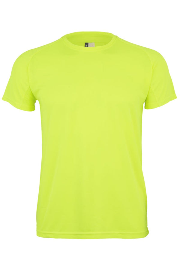 T-Shirt Criança Desporto Tecnica-Amarelo Fluor-5/6-RAG-Tailors-Fardas-e-Uniformes-Vestuario-Pro