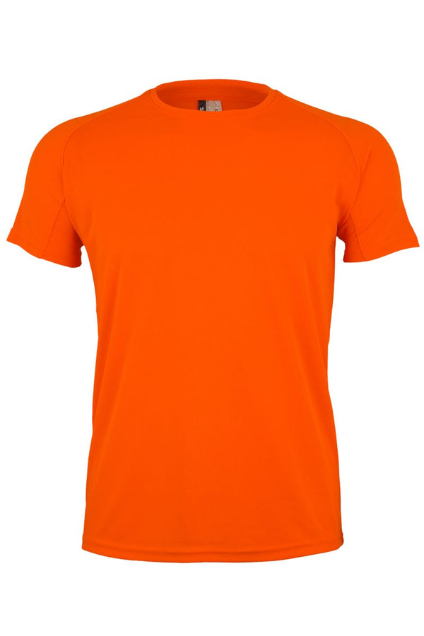 T-Shirt Criança Desporto Tecnica-Laranja Fluor-5/6-RAG-Tailors-Fardas-e-Uniformes-Vestuario-Pro