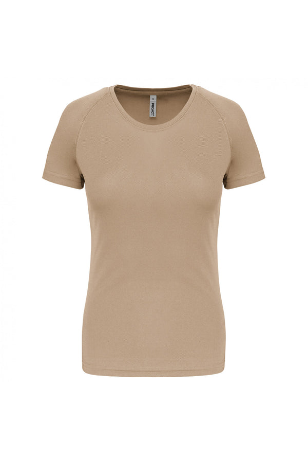 T-Shirt Desportiva Senhora (3 de 3)-Sand-XS-RAG-Tailors-Fardas-e-Uniformes-Vestuario-Pro