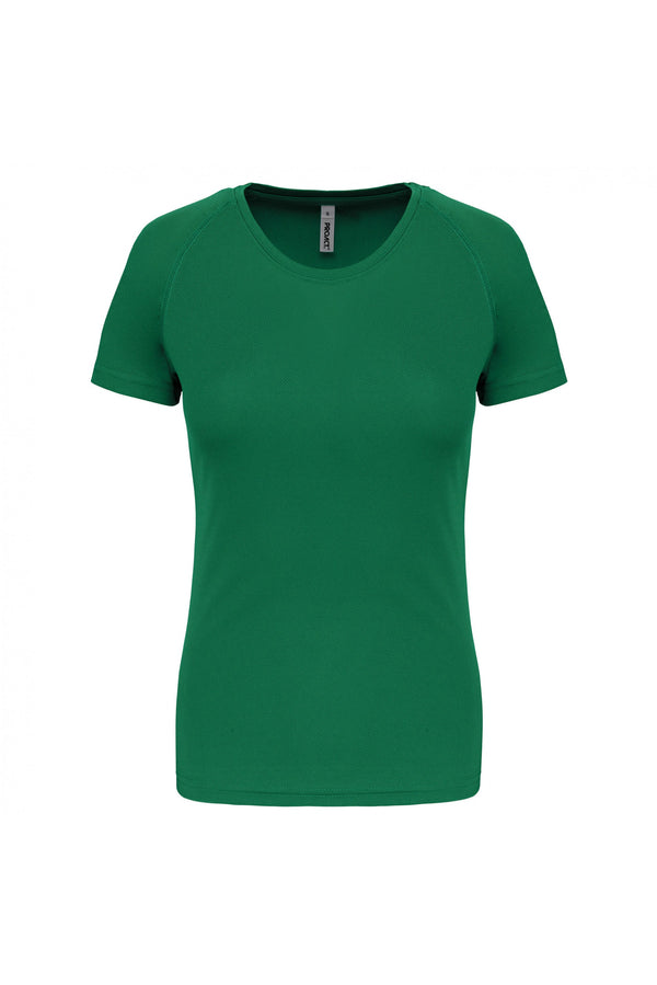 T-Shirt Desportiva Senhora-Kelly Green-XS-RAG-Tailors-Fardas-e-Uniformes-Vestuario-Pro
