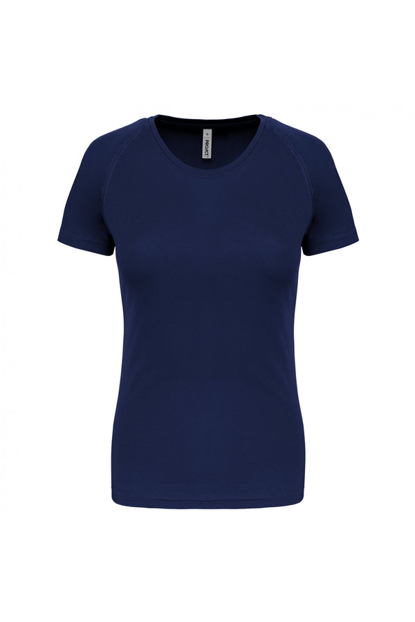 T-Shirt Desportiva Senhora-Sporty Navy-XS-RAG-Tailors-Fardas-e-Uniformes-Vestuario-Pro