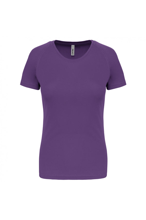T-Shirt Desportiva Senhora-Violet-XS-RAG-Tailors-Fardas-e-Uniformes-Vestuario-Pro