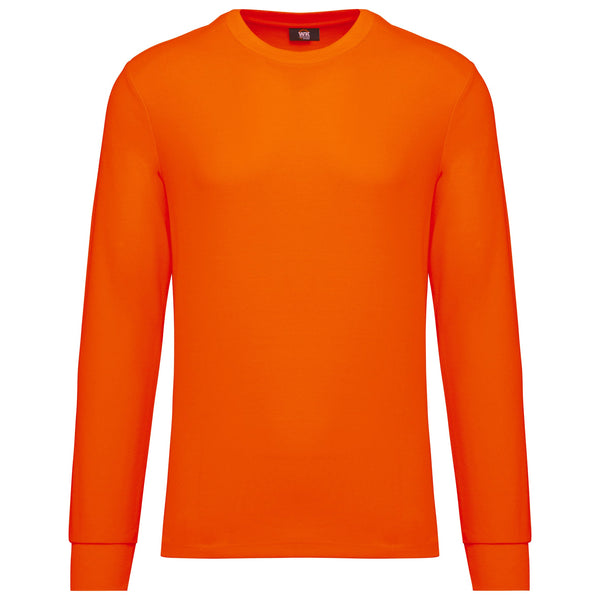 T-Shirt Eco Alta-Visibilidade m\comprida-Laranja Fluor-XS-RAG-Tailors-Fardas-e-Uniformes-Vestuario-Pro