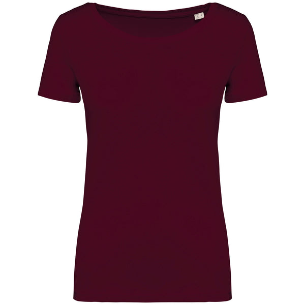 T-Shirt Eco Senhora Iberica-Dark Cherry-XS-RAG-Tailors-Fardas-e-Uniformes-Vestuario-Pro