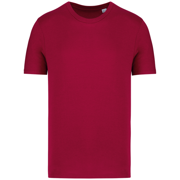 T-Shirt Eco Unisexo Melvin - 100% Algodão Biológico 155g-Hibiscus Red-2XS-RAG-Tailors-Fardas-e-Uniformes-Vestuario-Pro