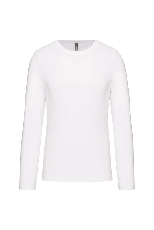 T-Shirt Homem m\comprida Algodão (1 de 2)-Branco-S-RAG-Tailors-Fardas-e-Uniformes-Vestuario-Pro