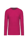 T-Shirt Homem m\comprida Algodão (1 de 2)-Fucsia-S-RAG-Tailors-Fardas-e-Uniformes-Vestuario-Pro