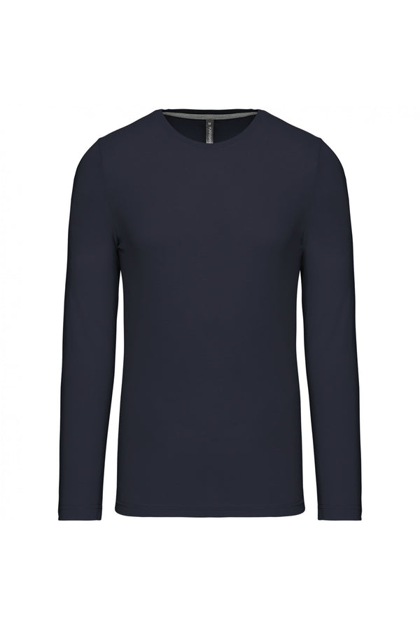 T-Shirt Homem m\comprida Algodão (2 de 2)-Navy-S-RAG-Tailors-Fardas-e-Uniformes-Vestuario-Pro