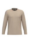 T-Shirt Homem m\comprida Algodão-Light Sand-S-RAG-Tailors-Fardas-e-Uniformes-Vestuario-Pro