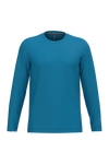 T-Shirt Homem m\comprida Algodão-Tropical Blue-S-RAG-Tailors-Fardas-e-Uniformes-Vestuario-Pro