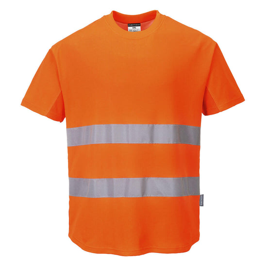 T-Shirt Mesh-Laranja-S-RAG-Tailors-Fardas-e-Uniformes-Vestuario-Pro