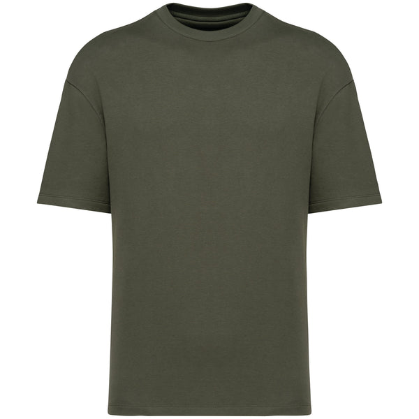 T-Shirt Oversize Eco França-Organic Khaki-XS-RAG-Tailors-Fardas-e-Uniformes-Vestuario-Pro