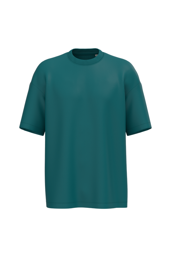 T-Shirt Oversize Homem-Verde Pavão-L-RAG-Tailors-Fardas-e-Uniformes-Vestuario-Pro
