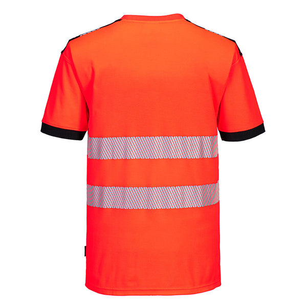 T-Shirt PW3 de Alta Visibilidade Manga Curta-RAG-Tailors-Fardas-e-Uniformes-Vestuario-Pro