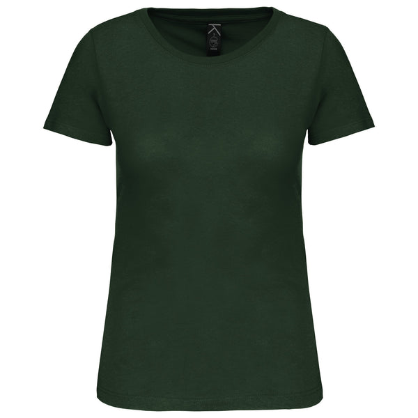 T-Shirt Senhora Bio 150IC decote redondo-Forest Green-XS-RAG-Tailors-Fardas-e-Uniformes-Vestuario-Pro